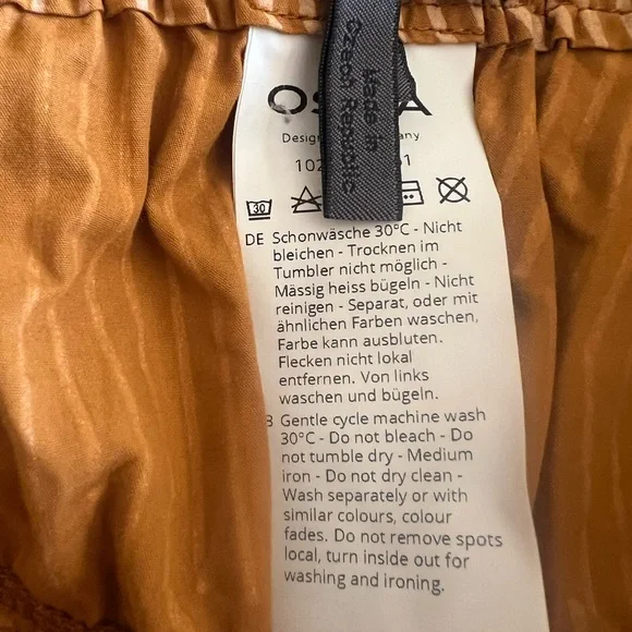 Striped Cotton OSKA Cropped Balloon pants, size O (XS) - Picture 15 of 15